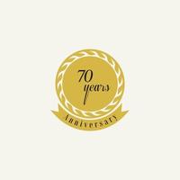 set of anniversary logotype style with handwriting golden color for celebration event vector