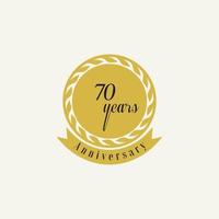 set of anniversary logotype style with handwriting golden color for celebration event vector