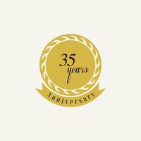 set of anniversary logotype style with handwriting golden color for celebration event vector