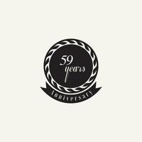 set of anniversary logotype style with handwriting golden color for celebration event vector