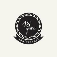 set of anniversary logotype style with handwriting golden color for celebration event vector