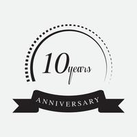 set of anniversary logotype style with handwriting golden color for celebration event vector