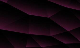 Fondo de poli baja rosa futurista, estilo triangular arrugado geométrico abstracto. vector