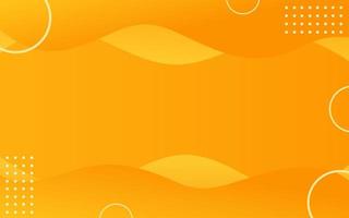 Diseño de fondo horizontal de estilo abstracto para color naranja empresarial. diseño de plantilla para papel tapiz. vector