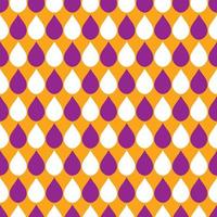 Orange Purple White Water Drops Background vector