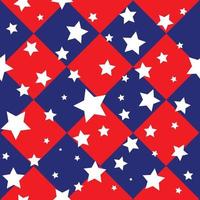 Stars USA Flag Diamond Chessboard Background