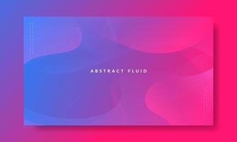 Abstract Purple Fluid Wave Background vector