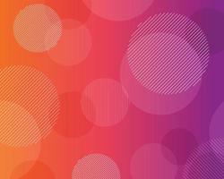 Colorful circle abstract background vector