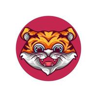 Tiger Head Illustration vector