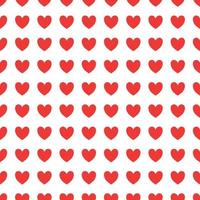 seamless pattern for Valentine's Day with heart pattern seamless vector