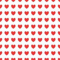 seamless pattern for Valentine's Day with heart pattern seamless vector