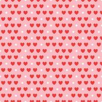 seamless pattern for Valentine's Day with heart pattern seamless vector