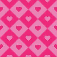 Heart Love Pattern Design vector