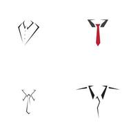 Tuxedo Logo template vector icon illustration design - Vector