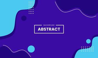 Abstract Background Memphis Style Design vector