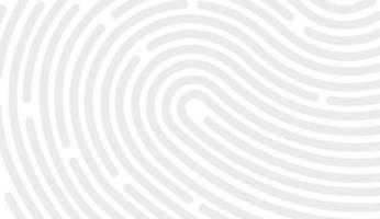 Fingerprint icon design for app and finger print flat scan. Vector design on white background.