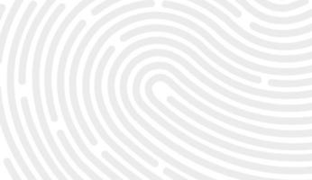 Fingerprint icon design for app and finger print flat scan. Vector design on white background.