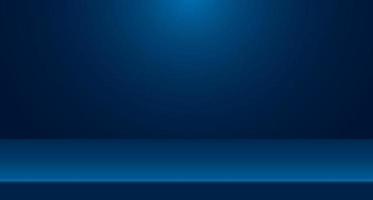 Blue empty room studio used for background and display of content design. banner for advertise product on website. Illustration design. vector