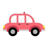 Car vehicle flat illustration vector