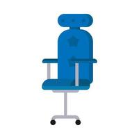 Chair flat illustration vector