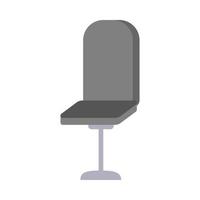 Chair flat illustration vector