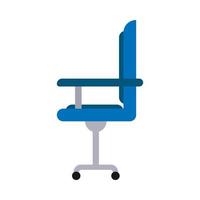 Chair flat illustration vector