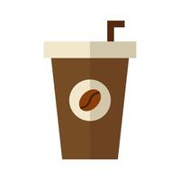 Coffee drink flat illustration vector