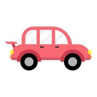 Car vehicle flat illustration vector