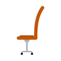 Chair flat illustration vector