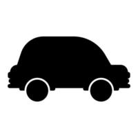 ilustración plana del vehículo del coche