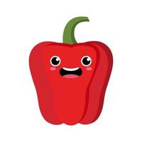 Cute peppers cartoon illustration vector