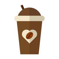 Coffee drink flat illustration vector