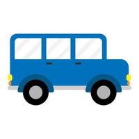 Car vehicle flat illustration vector