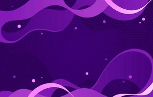 fondo morado fluido abstracto vector