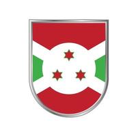 vector de bandera de burundi