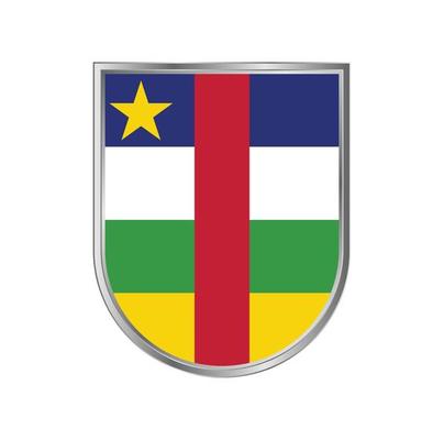 Central African Flag Vector