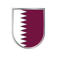 Qatar Flag Vector