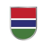 vector de bandera de gambia