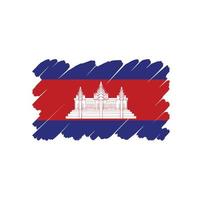 Cambodia flag vector