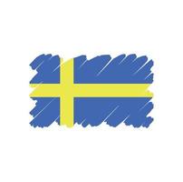 Sweden Flag symbol sign Free Vector