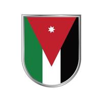 vector de bandera de jordania