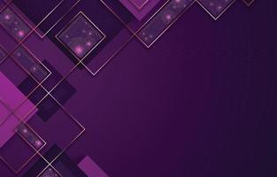 Luxury Square Purple Background with Glitters vector