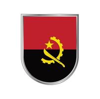 vector de bandera de angola