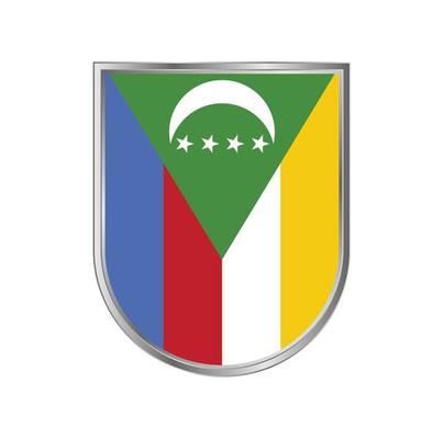 Comoros Flag Vector