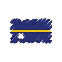 Nauru Flag Free Vector Design