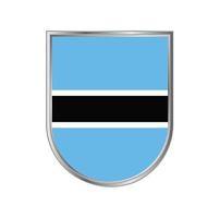 vector de bandera de botswana