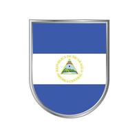 Nicaragua Flag Vector