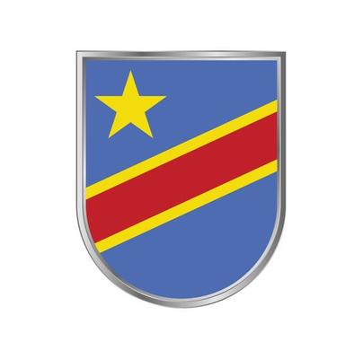 Republic Congo flag Vector