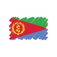 Eritrea flag vector