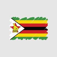 Zimbabwe Flag Free Vector Design